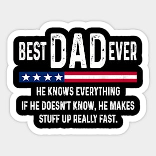 Best-Dad-Ever Sticker